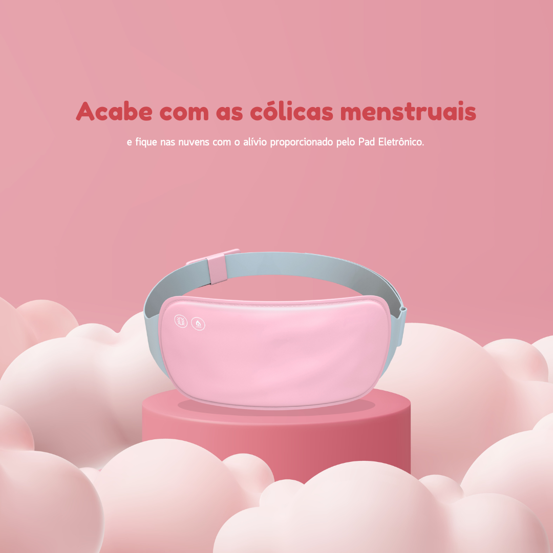 Pad eletrônico para alivio de cólicas menstruais!