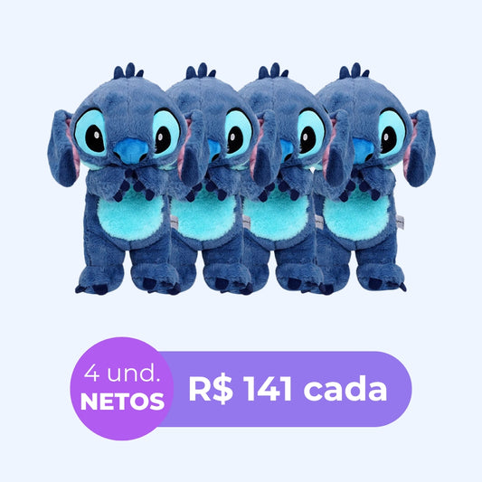 4 unidades - Stitch Calm - A pelúcia anti-stress e anti-ansiedade