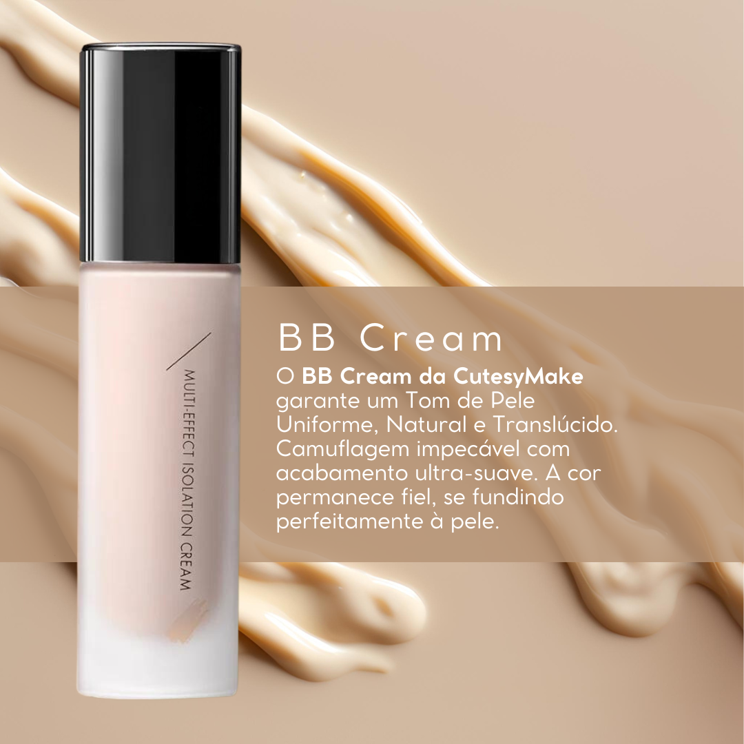 Tudo Para Uma Pele Perfeita - Primer, Corretivo e BB Cream - CutesyMake 3 em 1