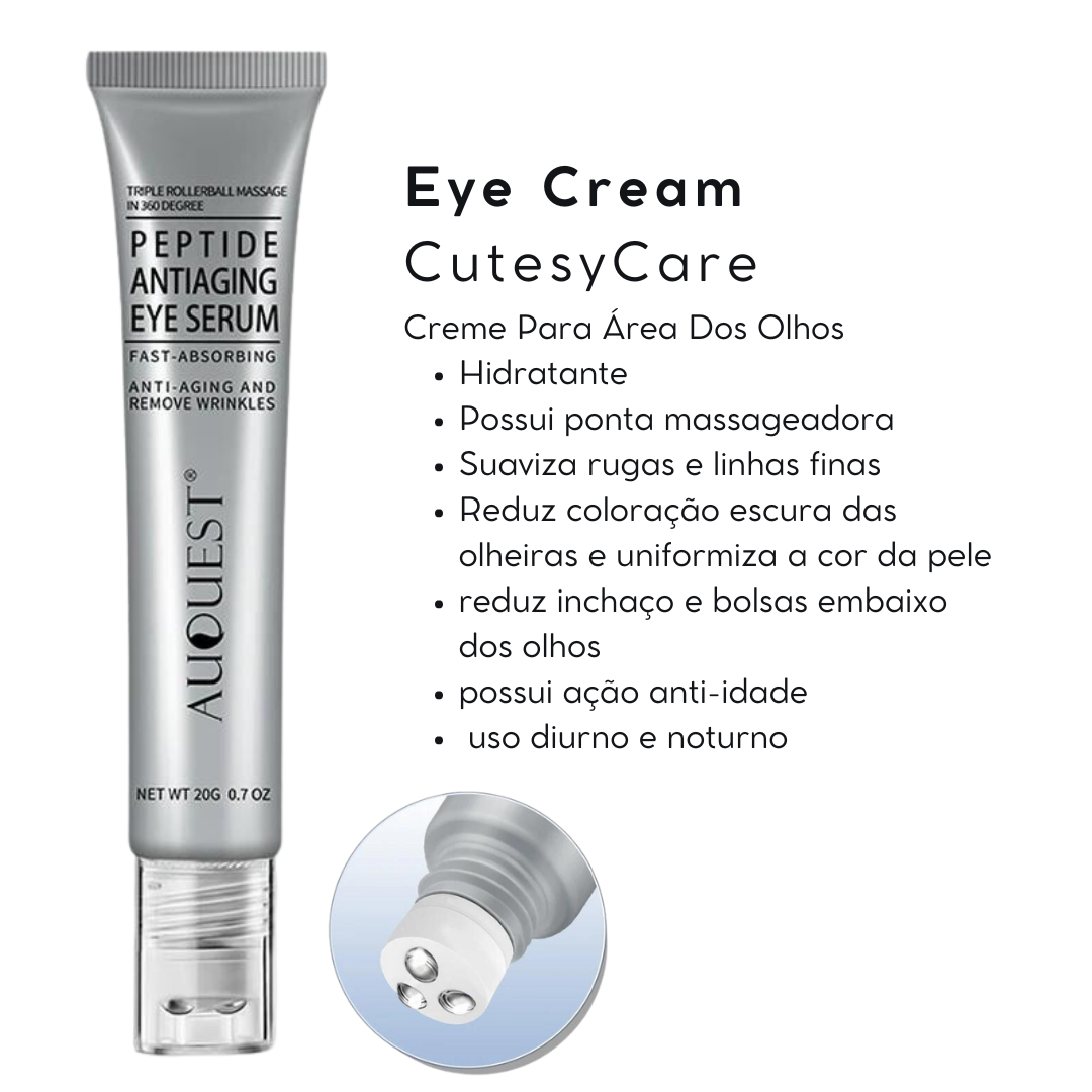 Creme Para Área Dos Olhos - 4 em 1 - Sérum CutesyCare